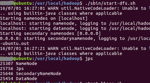 hadoop-jps