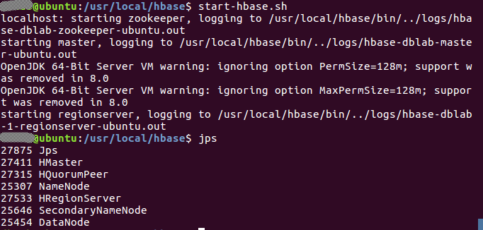 hbase-jps